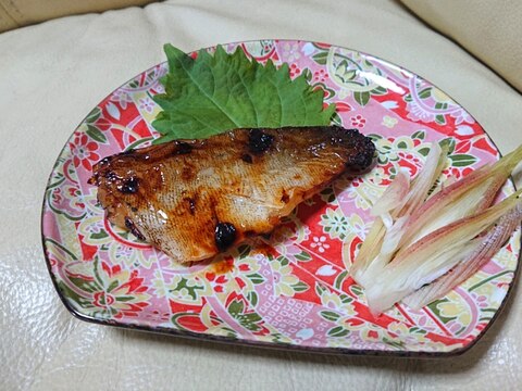 【釣り魚料理】オオモンハタの酒粕漬焼